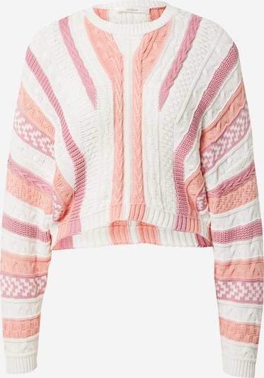 Guido Maria Kretschmer Women Sweater 'Roberta' in Apricot / Pink / White, Item view