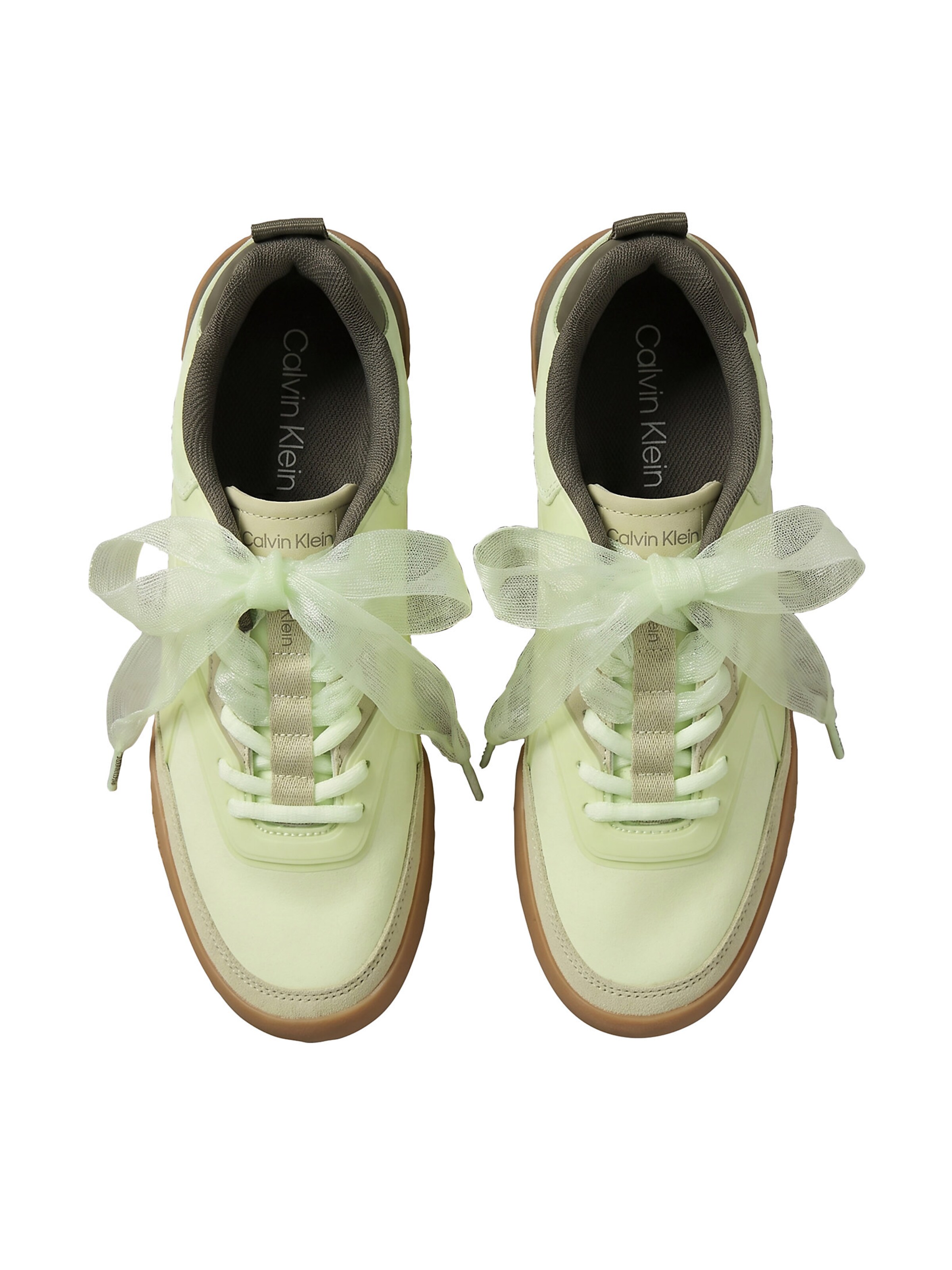 Baskets basses Calvin Klein en vert
