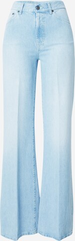 Wide leg Jeans 'Amber' de la Dondup pe albastru: față