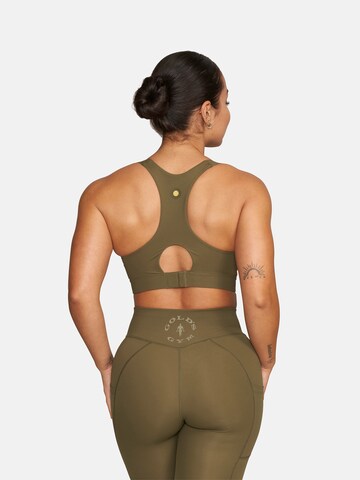 GOLD´S GYM APPAREL Bustier Sports-BH 'Geena' i grøn