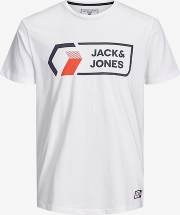 JACK & JONES Shirt 'Logan' in White: front