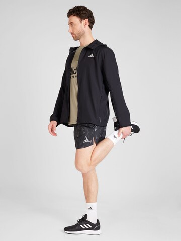 Regular Pantaloni sport 'RUN IT' de la ADIDAS PERFORMANCE pe negru