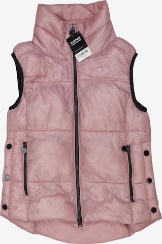 Frieda & Freddies NY Weste S in Pink: Vorderseite