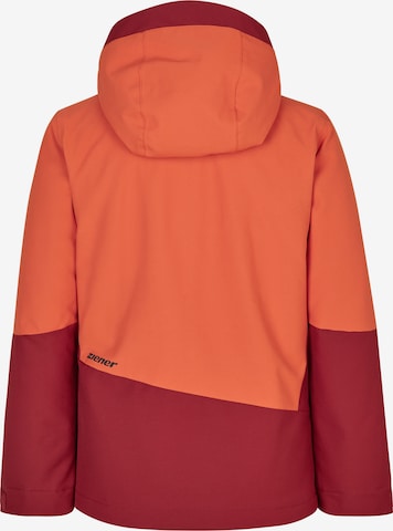 ZIENER Athletic Jacket 'Avak' in Orange