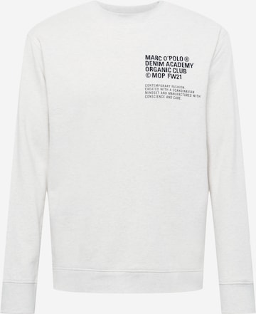 Marc O'Polo DENIM Sweatshirt  (GOTS) in Weiß: predná strana