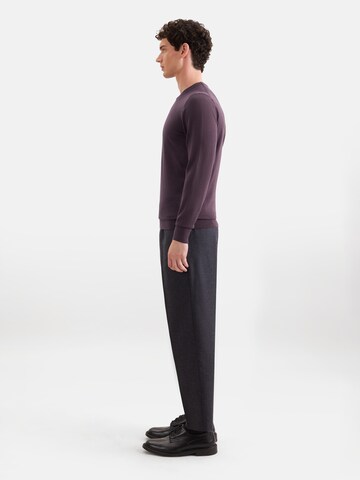 SEIDENSTICKER Sweater 'Schwarze Rose' in Purple