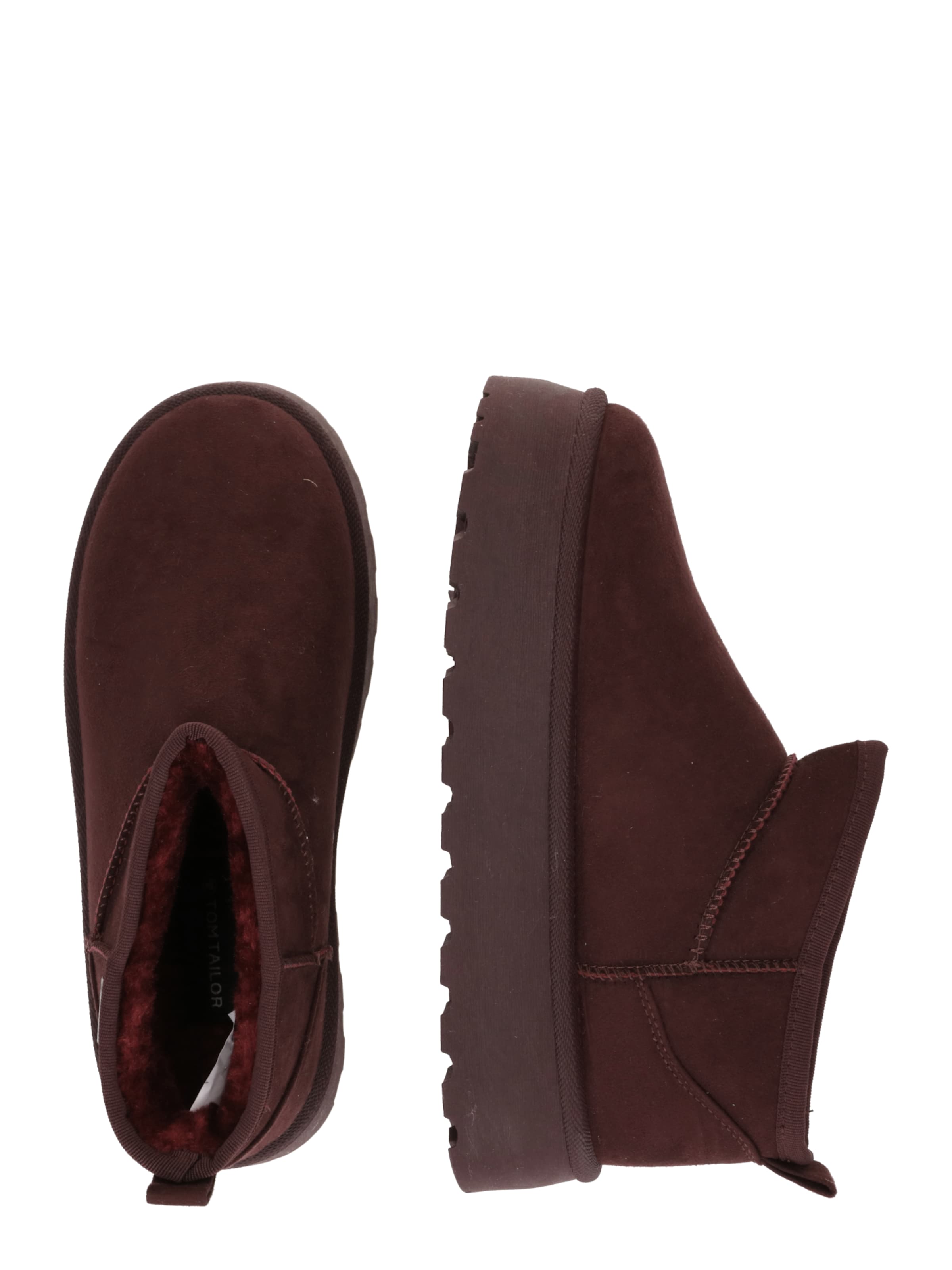 TOM TAILOR - Botas em vermelho