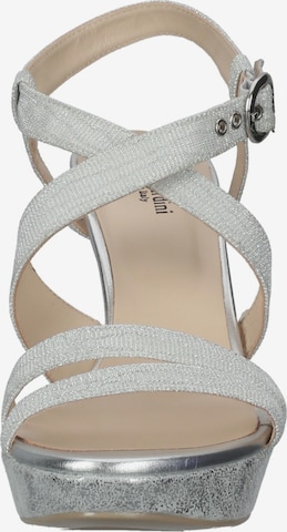 Nero Giardini Strap Sandals in Silver