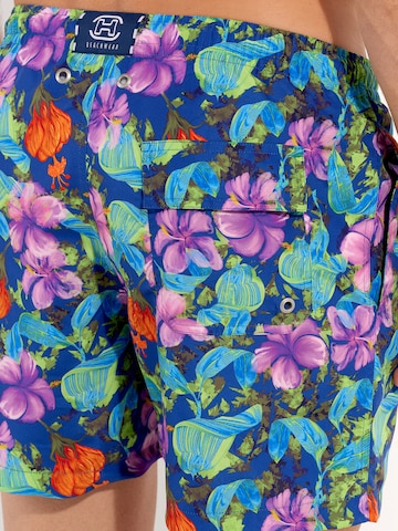 HOM Badeshorts ' Balata Beach Boxer ' in Blau