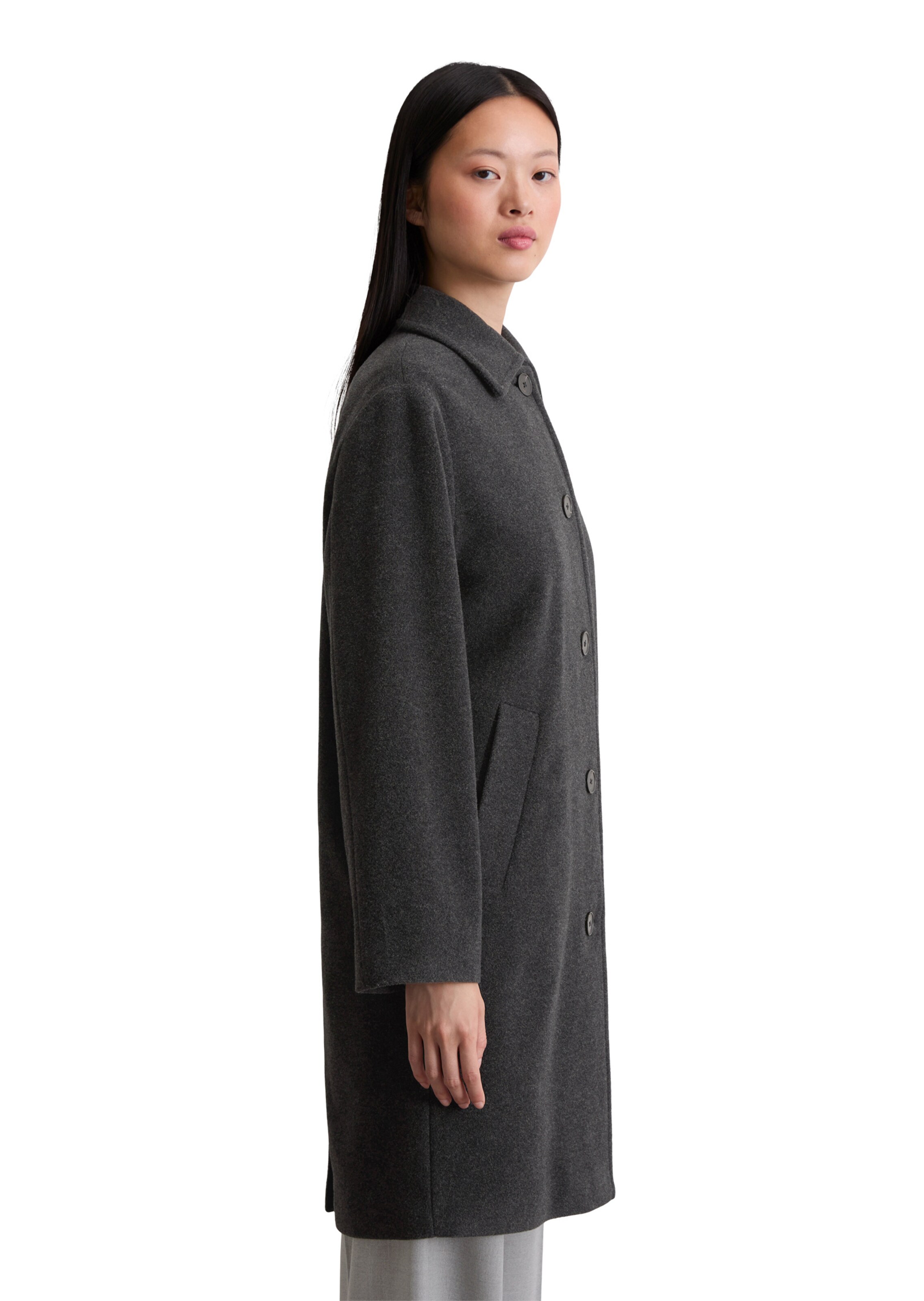 Marc O'Polo Tussenmantel in Grijs