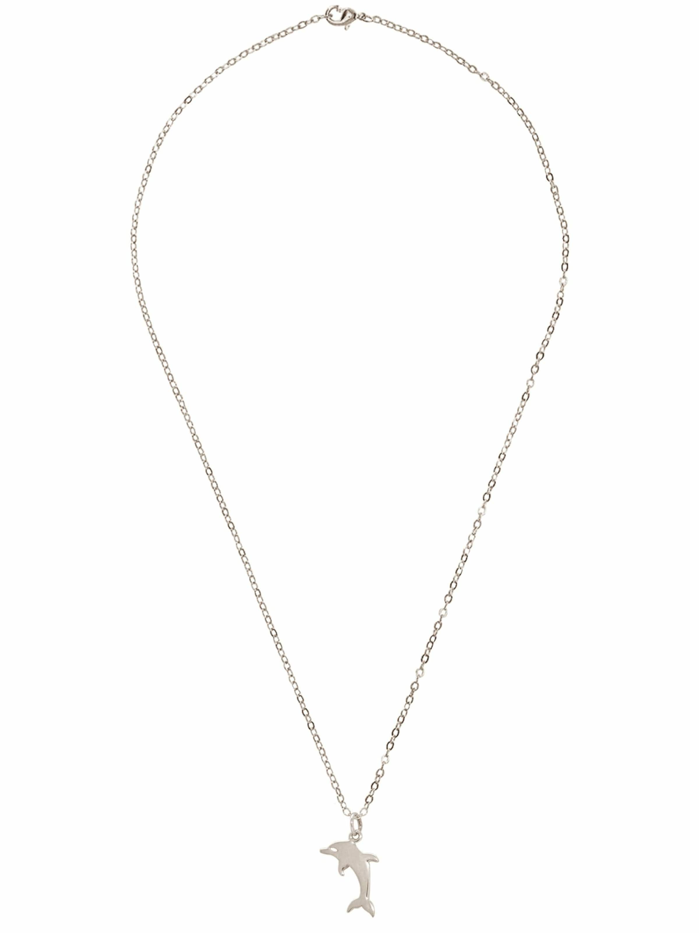 Gemshine Kette in Silber: Vorderseite