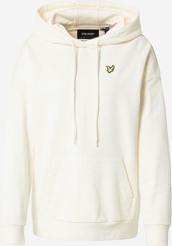 Lyle & Scott Collegepaita värissä beige: edessä