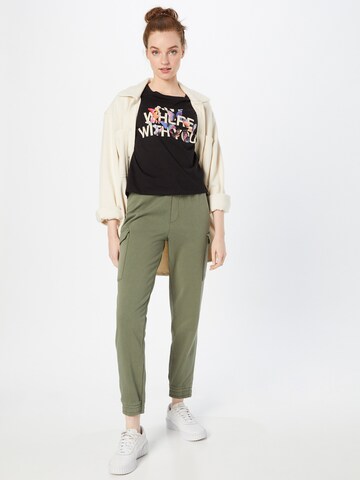 ROXY Tapered Cargo Pants 'FLIGHT TIME' in Green