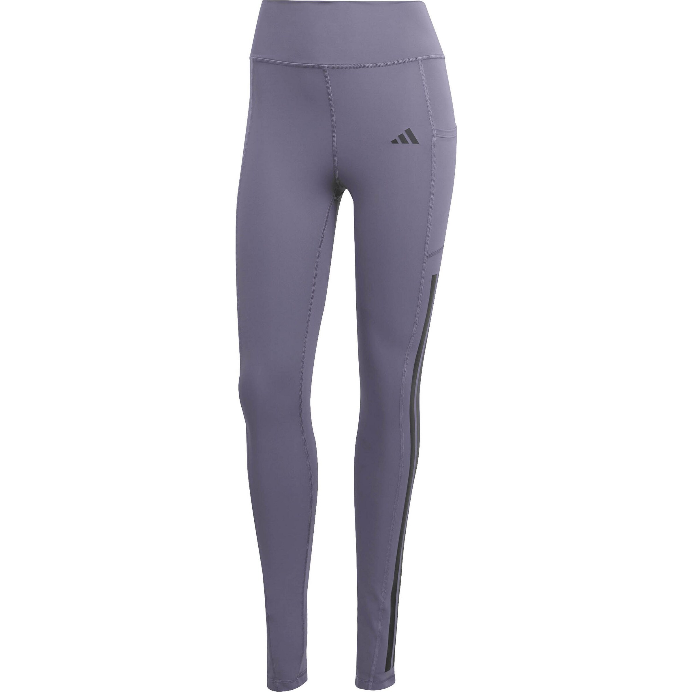 ADIDAS PERFORMANCE Sporthose 'Optime' in violettblau / schwarz, Produktansicht