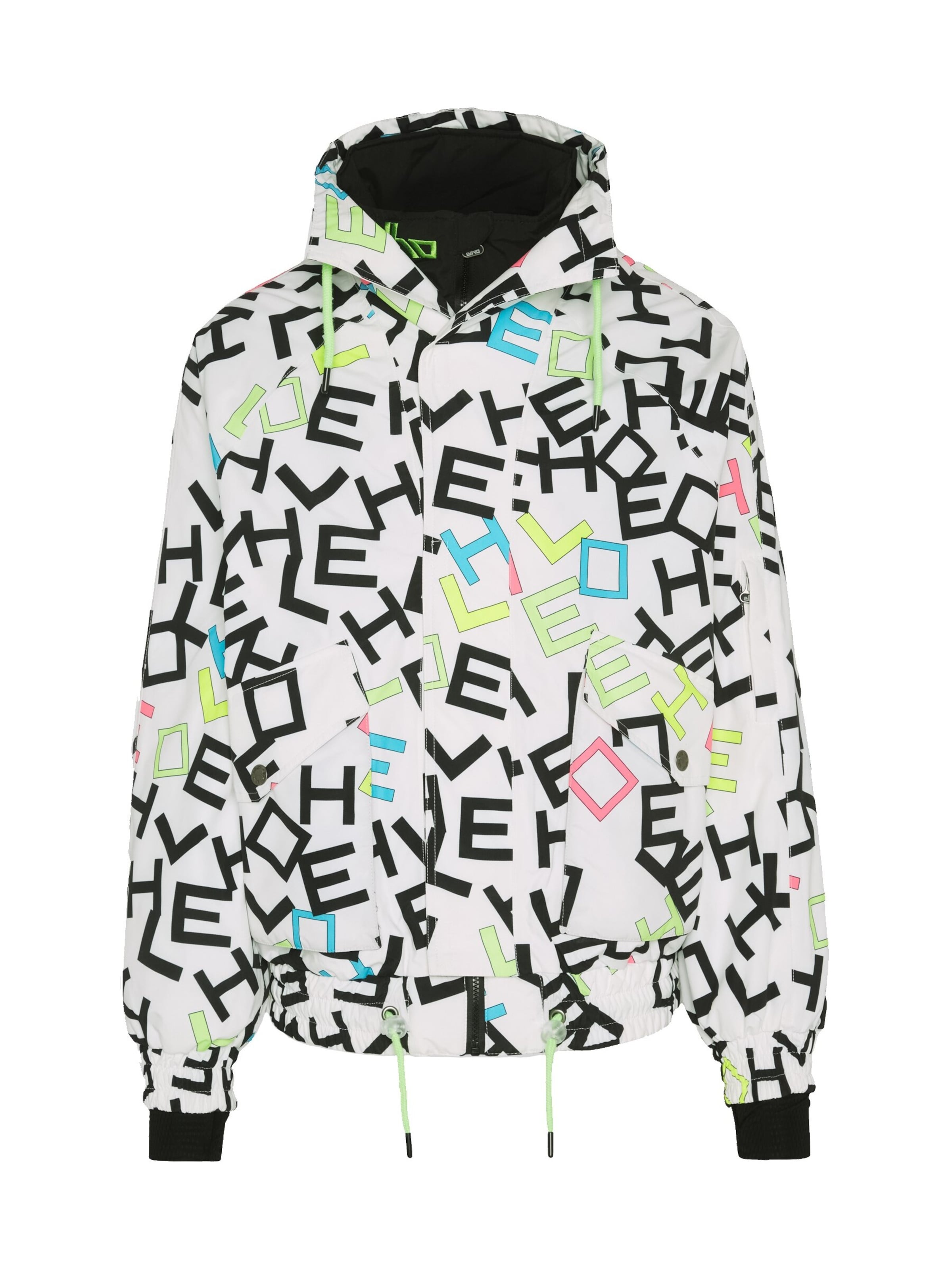 elho Sportjas 'Meribel 89' in Wit: voorkant