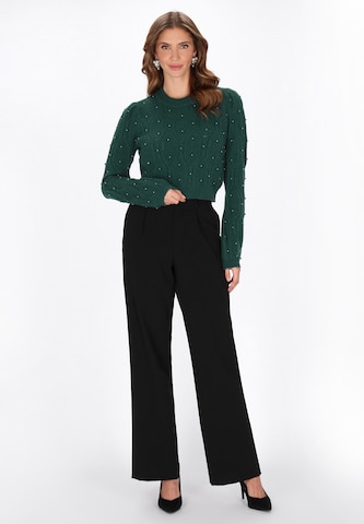 Pull-over faina en vert