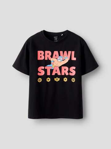 NAME IT Shirt 'Brawl Stars' in Zwart