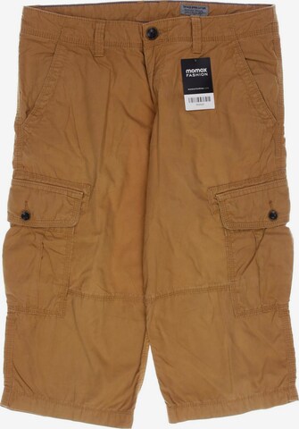 TOM TAILOR Shorts in 32 in Brown: front