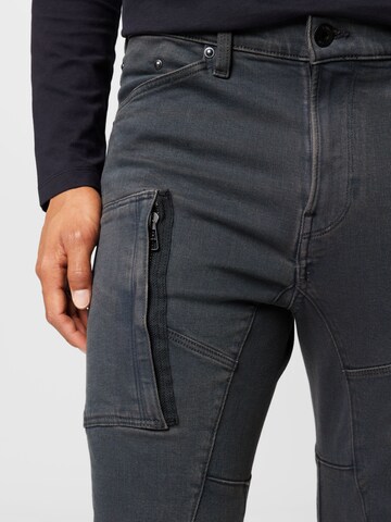 G-Star RAW Skinny Cargo Jeans in Grey