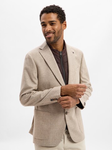 Digel Regular Fit Sakko 'Earl' in Beige: Vorderseite