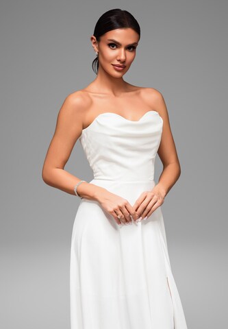 Ombre Avondjurk in Wit