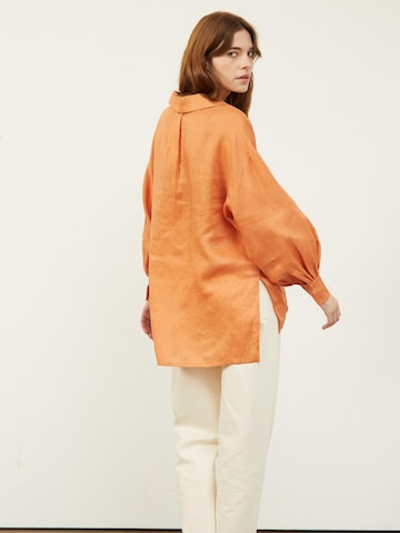 Aligne Blouse 'CHARITY' in Oranje