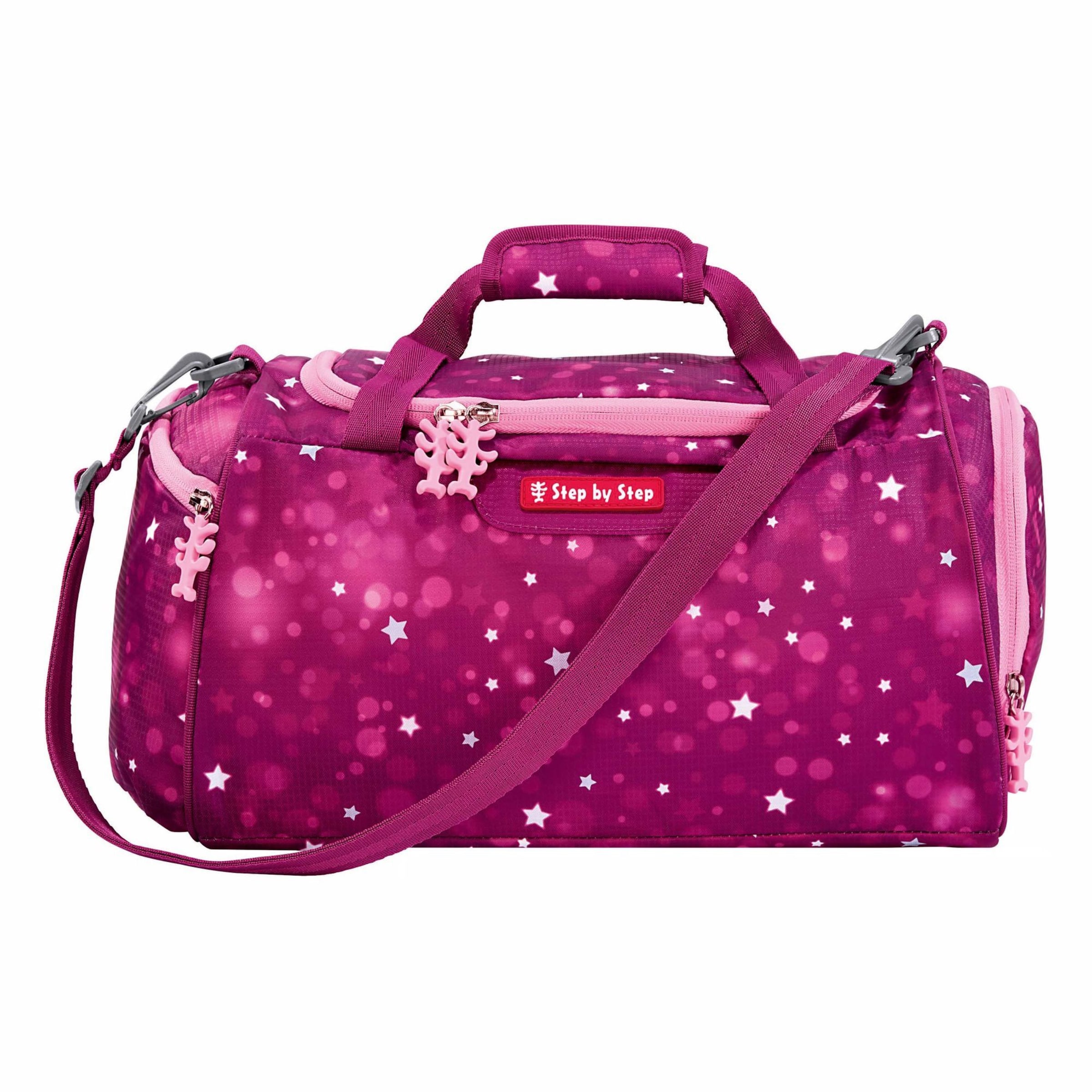 Borsa sportiva di STEP BY STEP in rosa: frontale