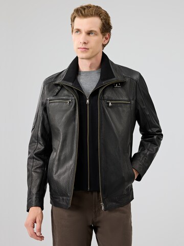 Veste mi-saison Derimod en noir : devant