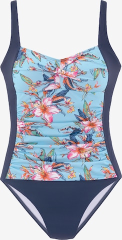 Bustier Maillot de bain LASCANA en bleu : devant