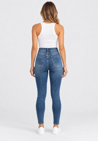 Elara Skinny Jeans in Blauw