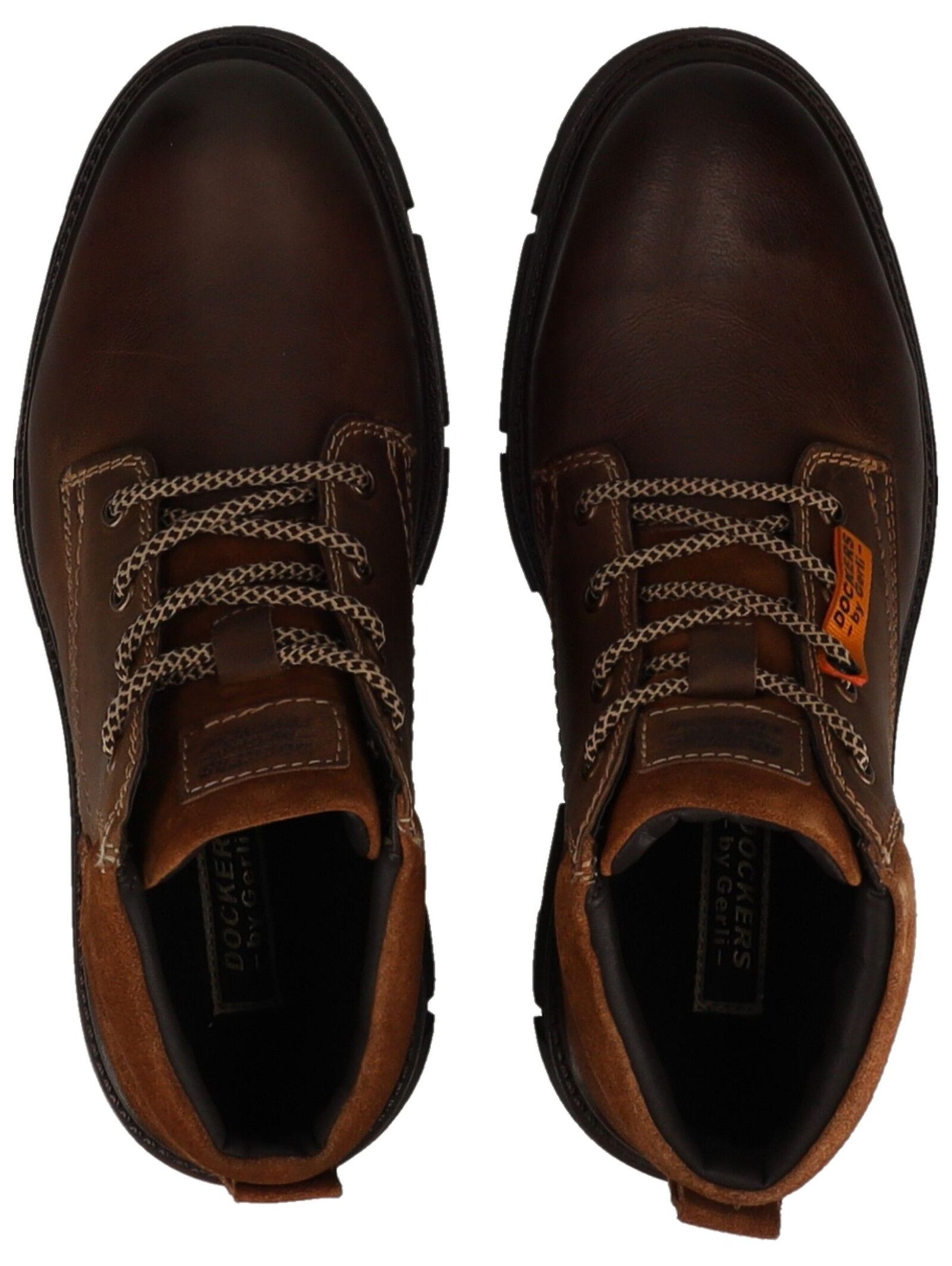 Stivale stringato di Dockers by Gerli in marrone: superiore