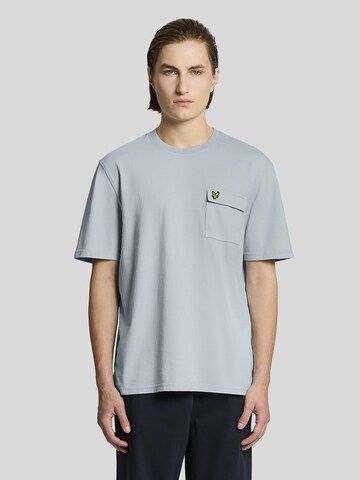 T-Shirt Lyle & Scott en bleu : devant