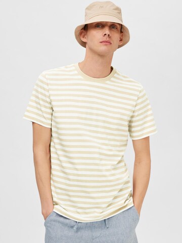 SELECTED Shirt 'DARRYL' in Beige