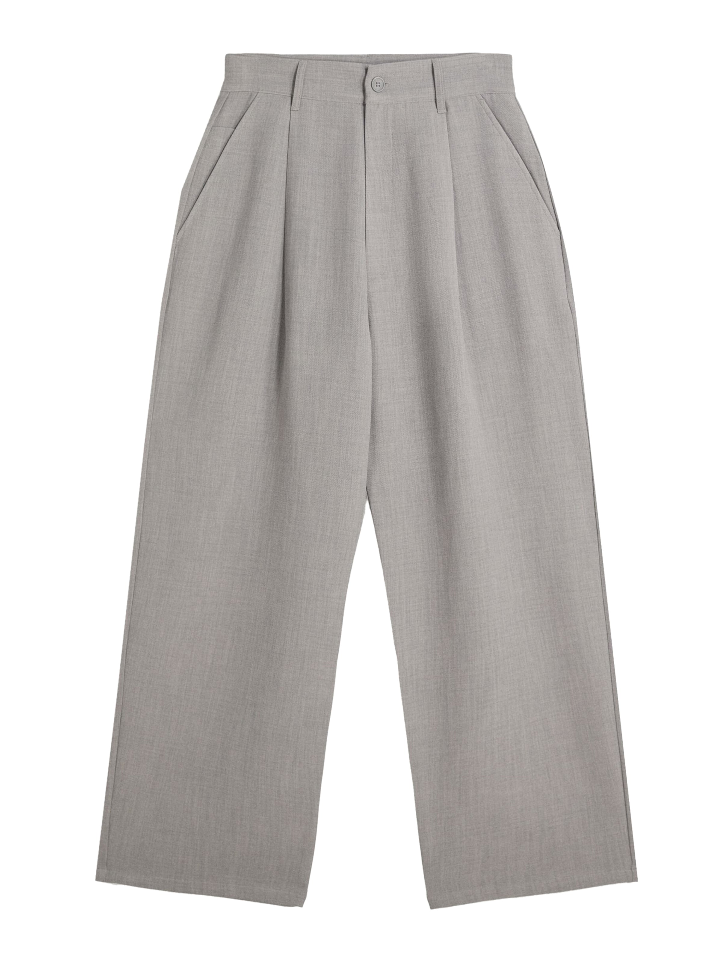 Bershka Hose in Grau: Vorderseite
