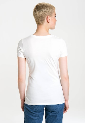 LOGOSHIRT Shirt 'Idefix' in Wit