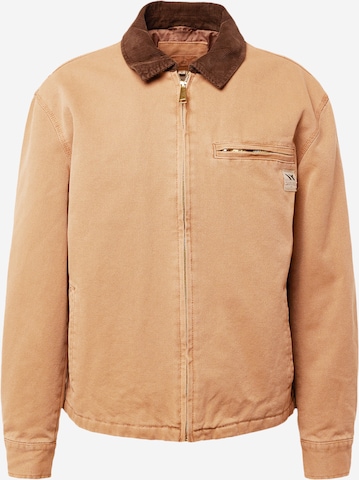 Veste mi-saison River Island en marron : devant