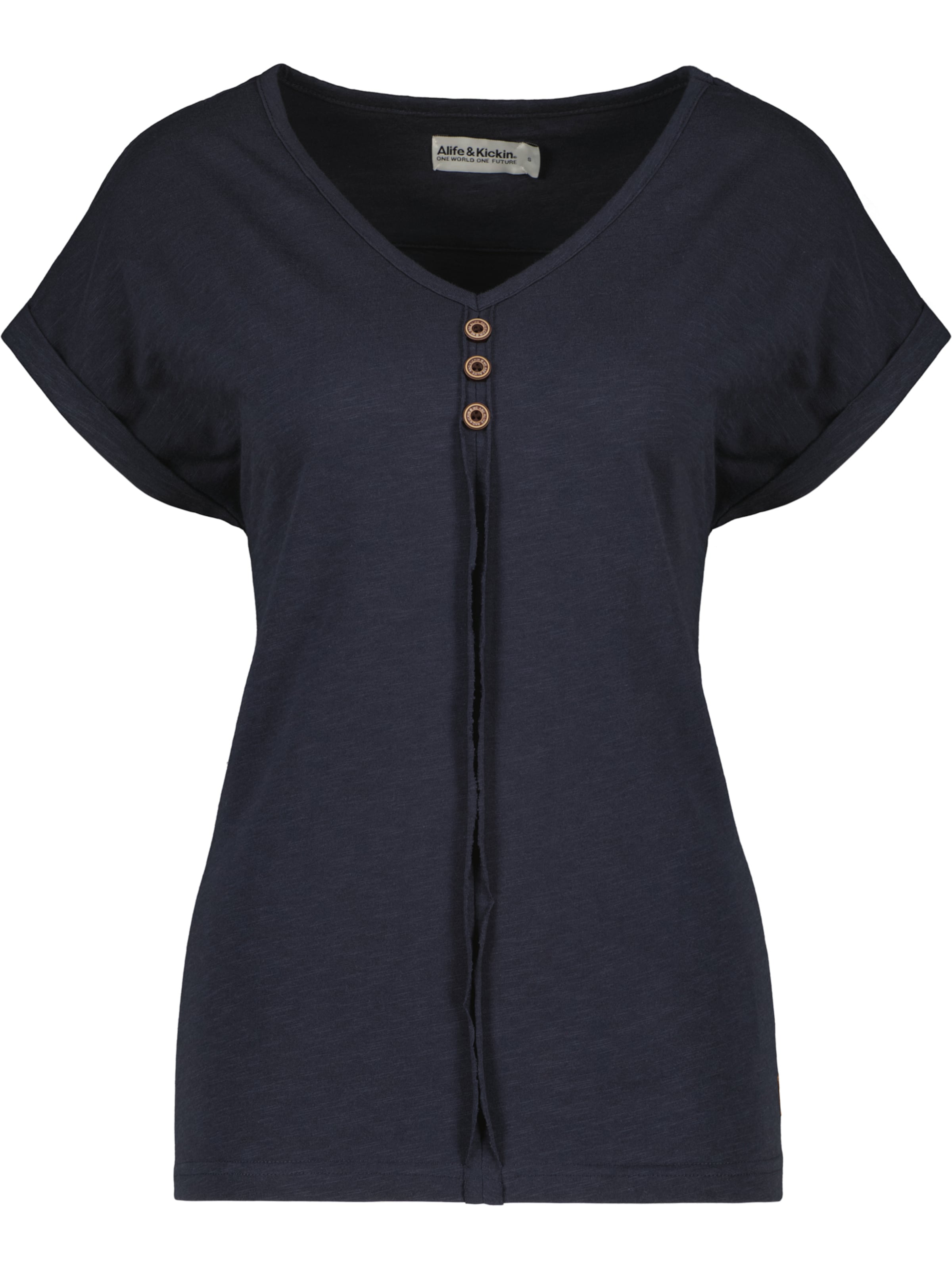 alife & kickin Tričko 'AnaisAK A' - Modrá: predná strana