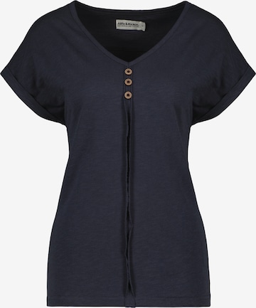 Alife and Kickin Tričko 'Anais' – modrá: přední strana