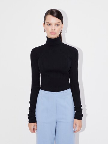 Pull-over 'Arianna' LeGer by Lena Gercke en noir : devant