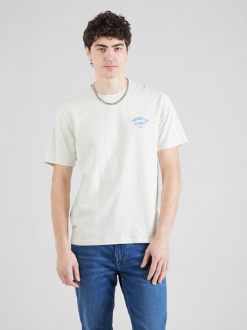 WRANGLER Shirt 'SMALL LOGO TEE' in White: front