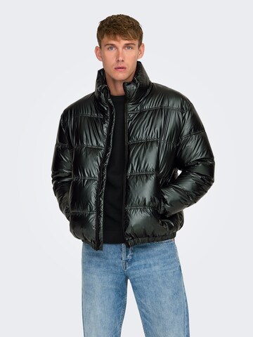 Only & Sons Jacke 'ONSPRIM' in Grün: Vorderseite