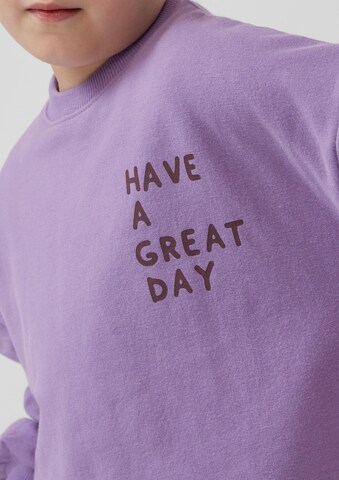s.Oliver Sweatshirt in Lila