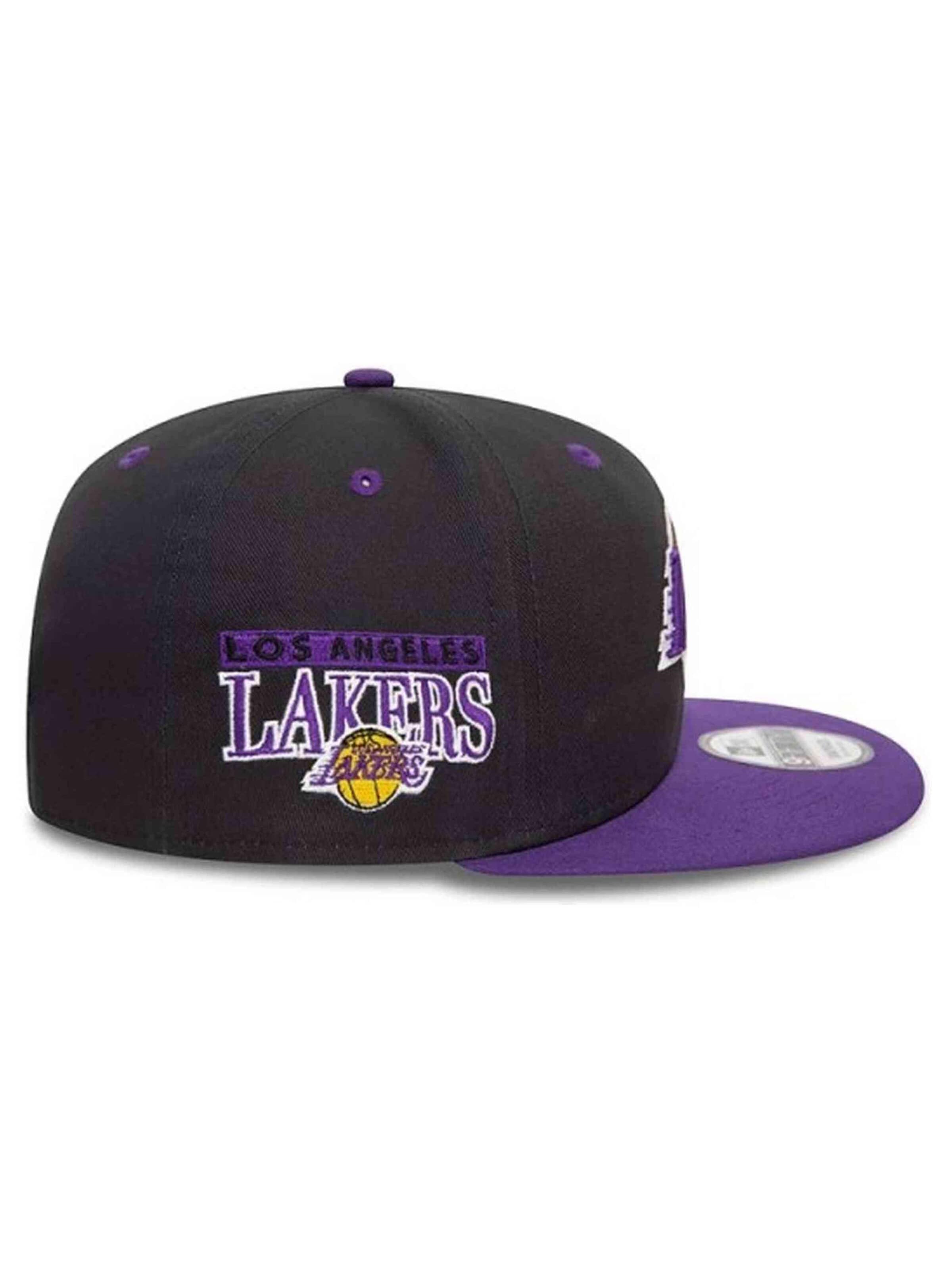 NEW ERA - Gorra deportiva 'Los Angeles Lakers 9FIFTY' en lila