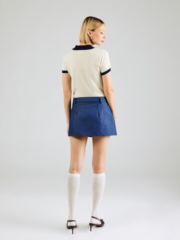 Motel Skirt 'Marine' in Blue