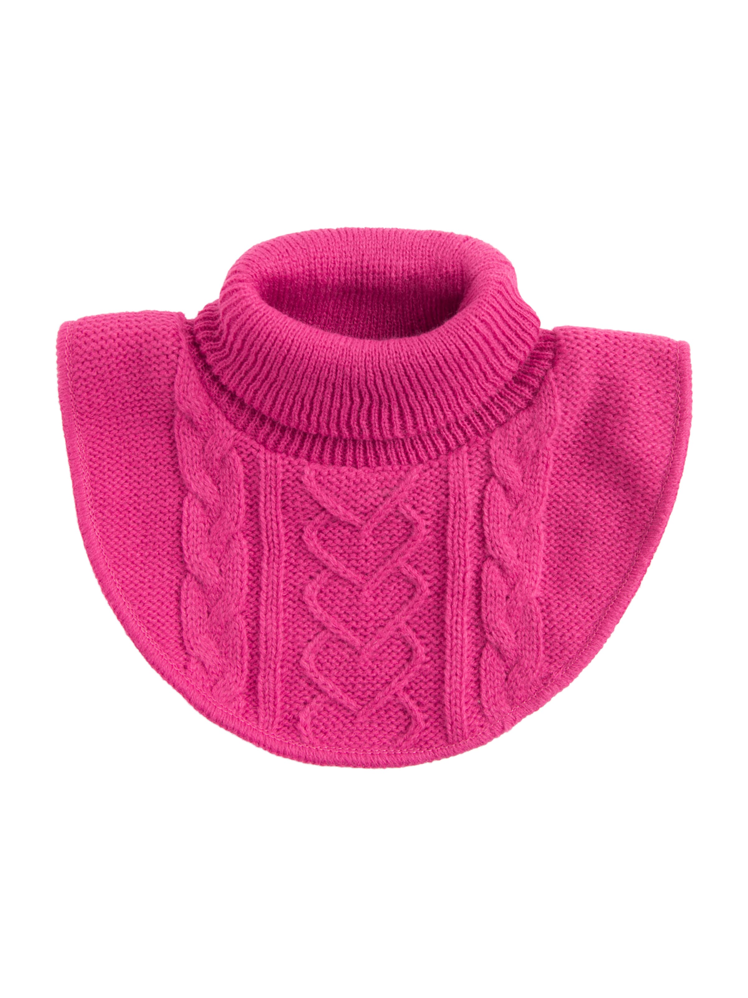 Fular de la Cool Club pe roz: față