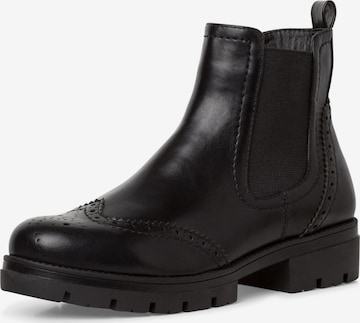 Bottines TAMARIS en noir : devant