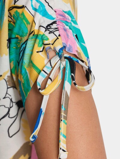 Goldner Shirt in de kleur Aqua / Geel / Groen / Wit, Productweergave