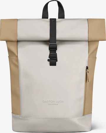 Gaston Luga Rucksack 'Zoll' in Beige: Vorderseite