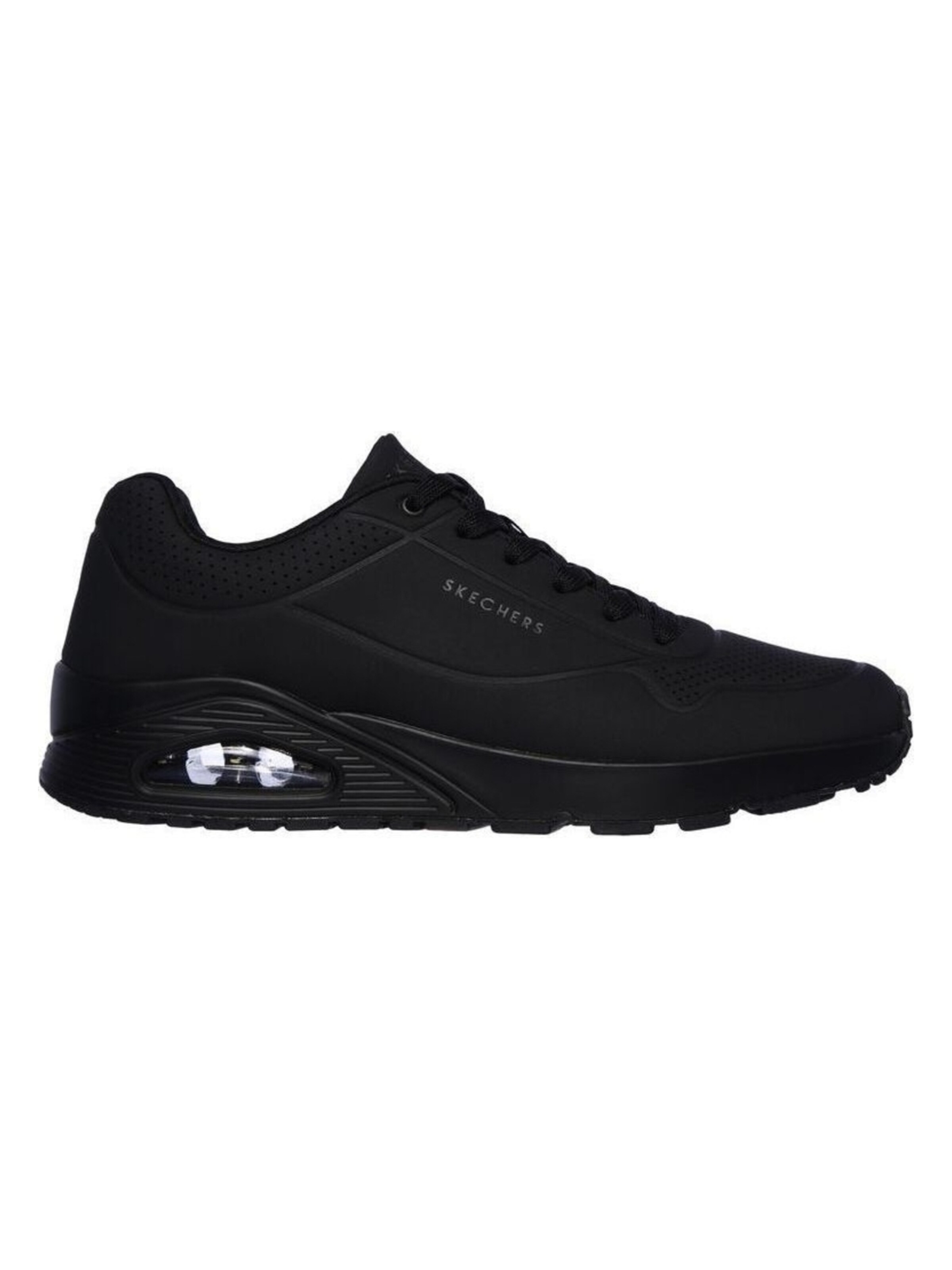 SKECHERS Sportschuh 'Uno-Stand On Air'‌‌‌‌‌‌‌‌ in Schwarz