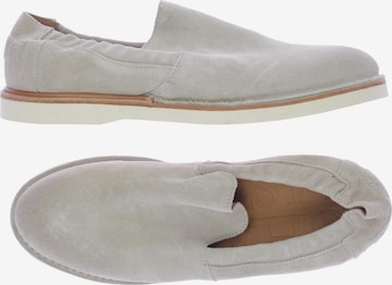 SHABBIES AMSTERDAM Flats & Loafers in 39 in Grey: front